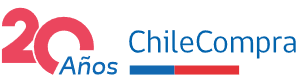 Logo de ChileCompra - sistema de compras públicas del gobierno de Chile