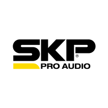 Logo de la marca SKP - fabricante de equipos de audio profesional